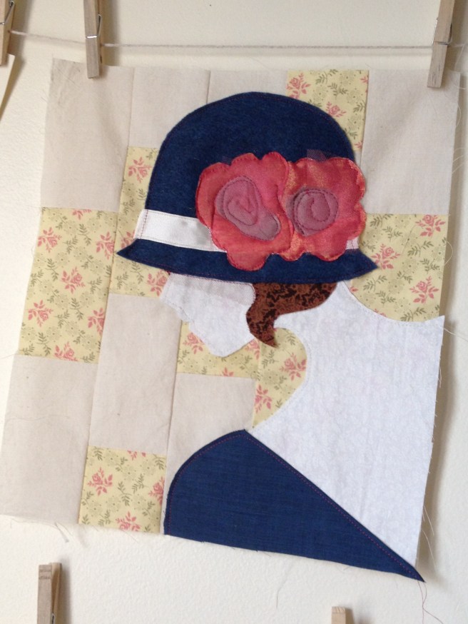Flapper Art Quilt 